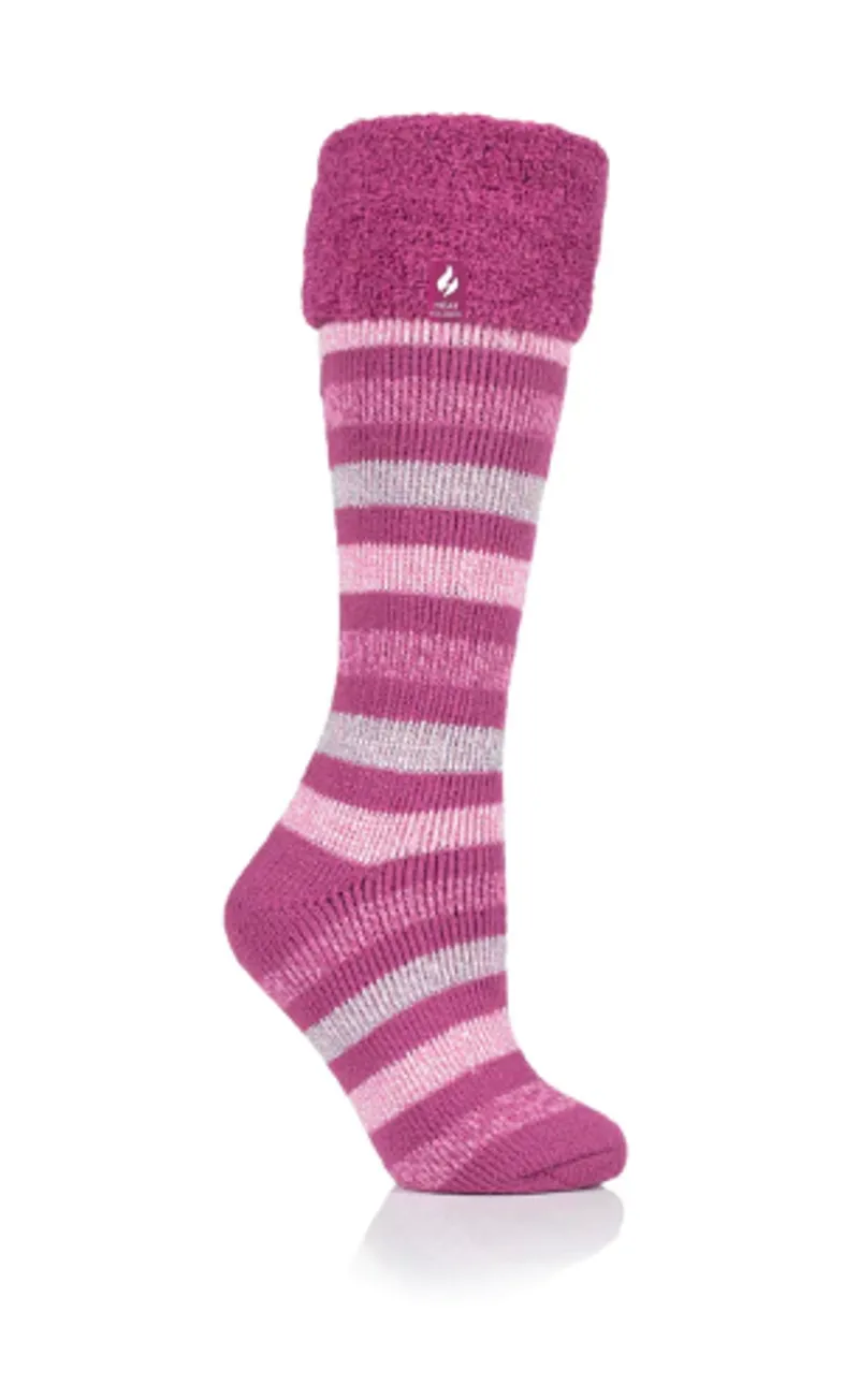 Platinum Hellebore Heat Holder Socks